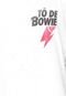 Camiseta Reserva To de Bowie Branca/Vermelha/Azul - Marca Reserva