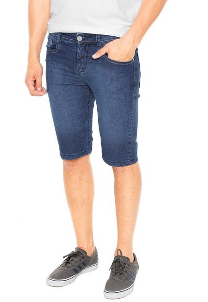 Bermuda Jeans OPTIMIST JEANS Reta Azul - Marca OPTIMIST JEANS