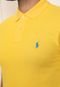 Camisa Polo Polo Ralph Lauren Slim Logo Amarela - Marca Polo Ralph Lauren
