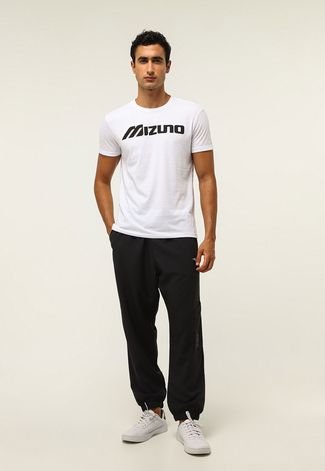 Camiseta Mizuno Big Logo Branca