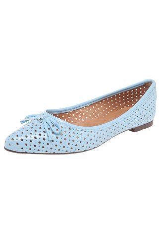 Sapatilha DAFITI SHOES Bico Fino Azul - Compre Agora