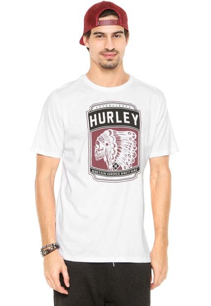 Camiseta Hurley History Branco - Marca Hurley