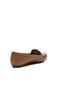 Mocassim Moleca Floather Bege - Marca Moleca