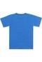 Camiseta Marlan Menino Frontal Azul - Marca Marlan