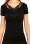 Blusa Aishty Renda Preta - Marca Aishty