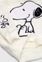 Conjunto 2pçs Tricae por Snoopy Longo Infantil Woodstock Tal Mãe Tal Filha Off-White/Preto - Marca Tricae por Snoopy
