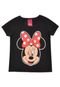 Camiseta Cativa Disney Minnie Preta - Marca Cativa Disney