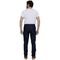Calça Jeans Masculina Básica Reta Azul Escura - Marca Doct