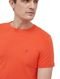 Camiseta Tommy Hilfiger Masculina Essential Cotton Tee Laranja - Marca Tommy Hilfiger
