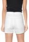 Short Sarja Banana Republic High-Rise Stain-Resistant Branco - Marca Banana Republic