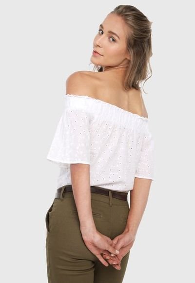 Blusa Blanco Active Compra Ahora Dafiti Colombia
