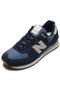 Tênis New Balance 574 Azul-Marinho - Marca New Balance
