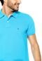 Camisa Polo Tommy Hilfiger Slim Azul - Marca Tommy Hilfiger
