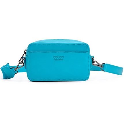 Bolsa Camera Bag Colcci Logo Stripe IN23 Azul Feminino - Marca Colcci
