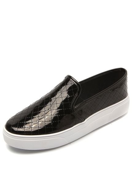 Slip On Dumond Sola Alta Preta - Marca Dumond