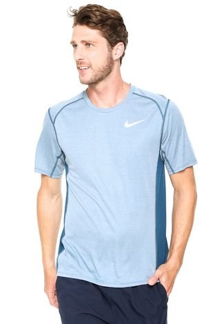Camiseta Nike Miler Top Ss Azul