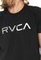 Camiseta RVCA Blinded Preta - Marca RVCA