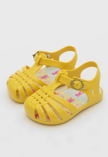 Sandália Pimpolho Infantil Colore Amarela - Marca Pimpolho