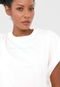 Camiseta Colcci Fitness Logo Off-White - Marca Colcci Fitness