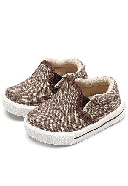 Slip On Tricae Menina Marrom - Marca Tricae