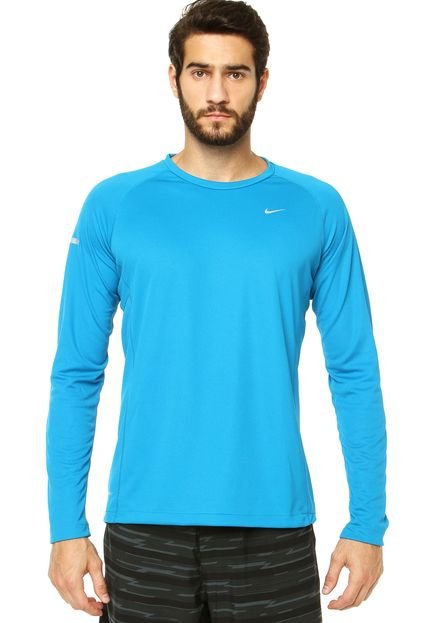 Camiseta Nike Nike Miler UV Azul - Marca Nike