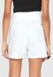 Short Colcci Alfaiataria  Off-White - Marca Colcci