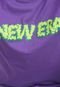 Camiseta New Era Trick Me Cloud Logo Roxa - Marca New Era