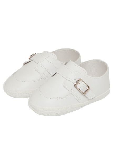 Sapato Pimpolho Batizado Infantil Branco - Marca Pimpolho