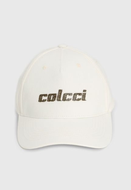 Boné Colcci Aba Curva Silk Alto Relevo Off-White - Marca Colcci