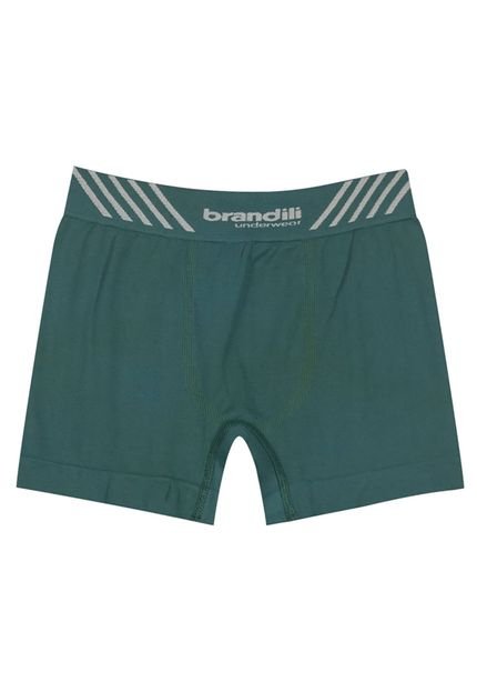 Cueca Boxer Infantil Menino Brandili Verde - Marca Brandili