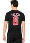 Camiseta NBA Chicago Bulls Felicio 6 Preta - Marca NBA