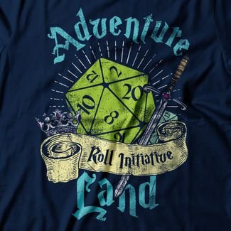 Camiseta Adventure Land - Azul Marinho