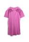 Vestido Colcci Fun Escrita Rosa - Marca Colcci Fun