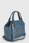 Bolsa Dumond Tassel Azul - Marca Dumond