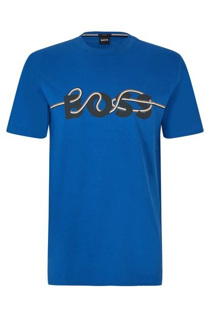 Camiseta BOSS Tessler Azul - Marca BOSS