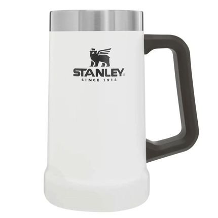Caneca Térmica de Cerveja Stanley Beer Stein 710ml - Branco - Marca STANLEY