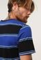 Camiseta Levis Listrada Azul - Marca Levis