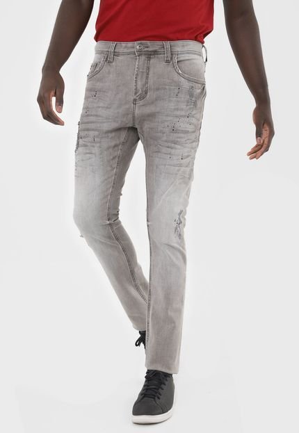 Calça Jeans Forum Skinny Alexandre Cinza - Marca Forum