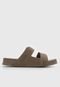 Rasteira Melissa Cozy Slide M Lover AD Aberta Bege - Marca Melissa