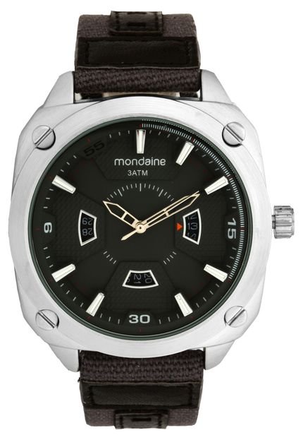 Relógio Mondaine 94977G0MVNJ2 Prata/Cinza - Marca Mondaine
