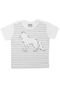 Camiseta Acostamento Menino Animal Print Cinza - Marca Acostamento