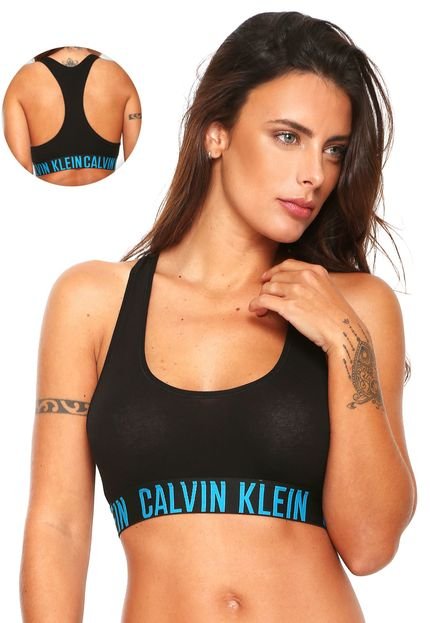 Top Calvin Klein Underwear Nadador Power Fx Preto - Marca Calvin Klein Underwear