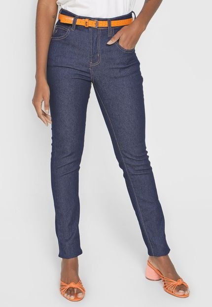 Calça Jeans Cantão Skinny Basic Azul-Marinho - Marca Cantão