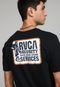 Camiseta RVCA Security Services Preta - Marca RVCA