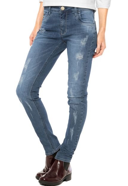 Calça Jeans Skinny Triton Azul - Marca Triton