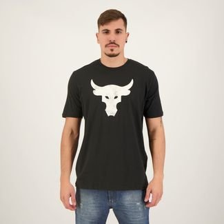 Camiseta Under Armour Project Rock Preta - Compre Agora