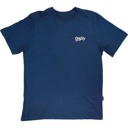 Camiseta Oakley Small Graphic Tee  - Blackout - G Azul - Marca Oakley