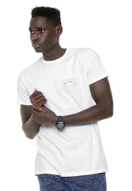 Camiseta Billabong Overspray Branca - Marca Billabong