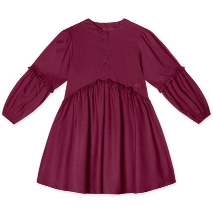 Vestido Manga Longa Infantil Feminino Lilica Ripilica - Marca Lilica Ripilica