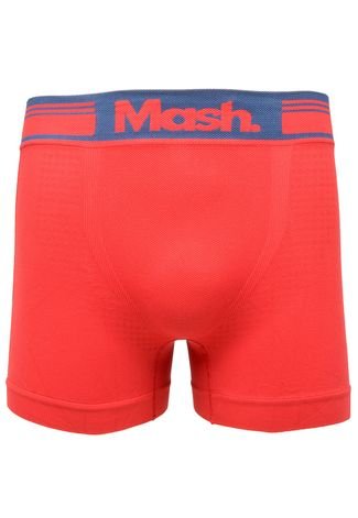 Cueca MASH Boxer Logo Sem Costura Vermelha